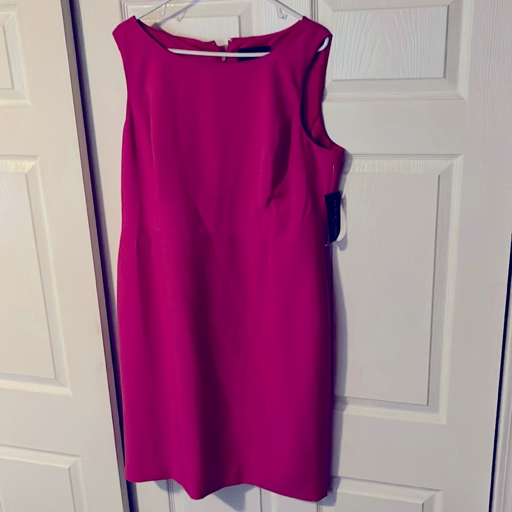 Pink size 18 dress by the black label